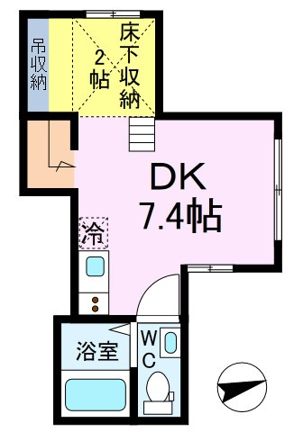 Alley　HAUSの間取り