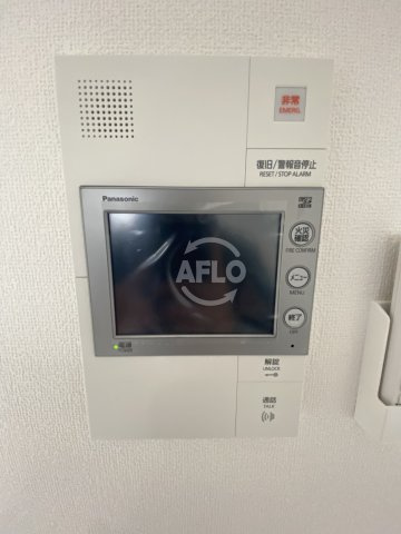 ファーストフィオーレ大阪城イーストのセキュリティ|ファーストフィオーレ大阪城イースト　TVモニター付きインターホン