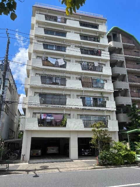 マンション池尻グリーンパークの外観|外観もきれいです