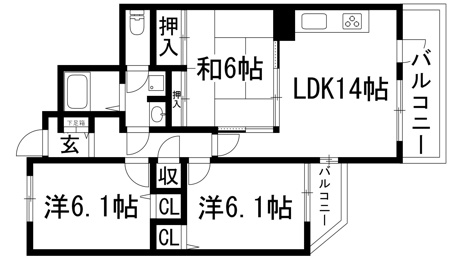 【間取り】