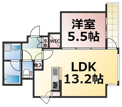 【間取り】 | ジュネファーレⅠ　仲介手数料無料