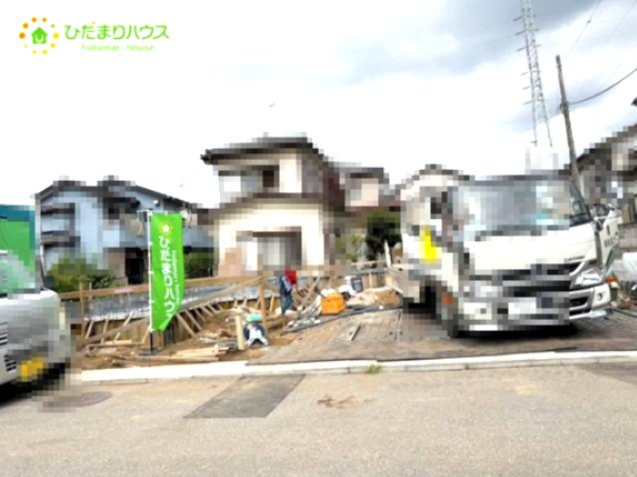 野田市上花輪7期　新築戸建　1号棟の駐車場|2台分可能な駐車スペース(^^)/車種により異なる場合がございます。