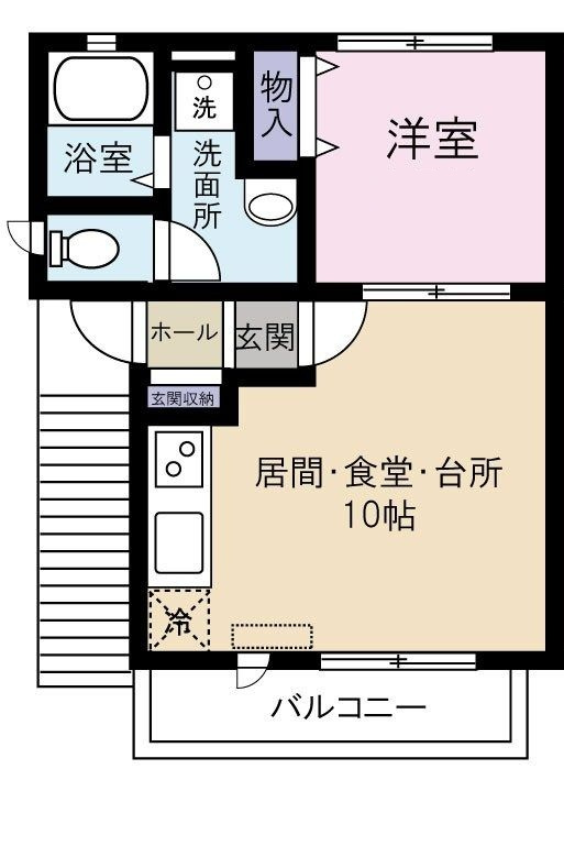 Casa　Lirioの間取り|間取りです。
