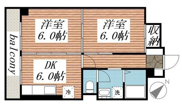 山口マンションの間取り