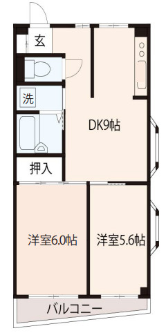 サニーコート手塚の間取り