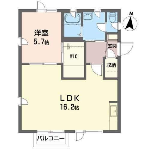 ドゥー・エスパースの間取り