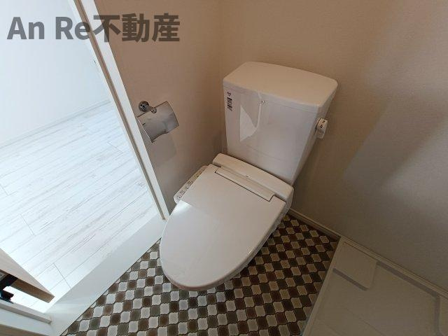 川口市南鳩ヶ谷３丁目のアパートのトイレ