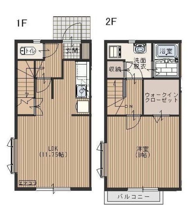 ブローテ川越Ⅰの間取り