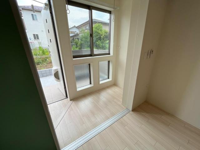 坂戸市薬師町　アパート新築工事のバルコニー|インナーテラス（イメージ）