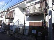 奥田コーポの外観