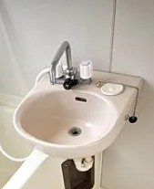 奥田コーポの洗面所