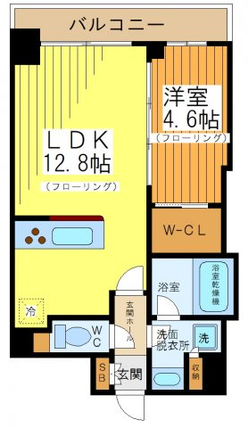 コンフォリア桜上水の間取り