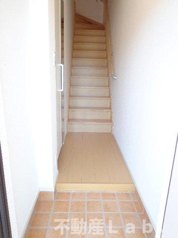 シャンサードの玄関