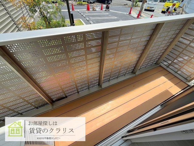 サンメゾン寿々のバルコニー