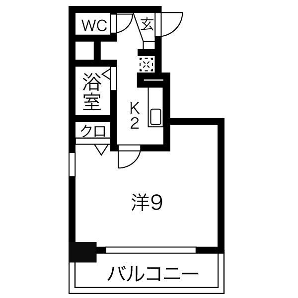 ライラック都島本通の間取り
