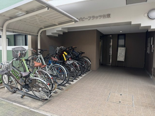 アイビーフラッツ台東のエントランス