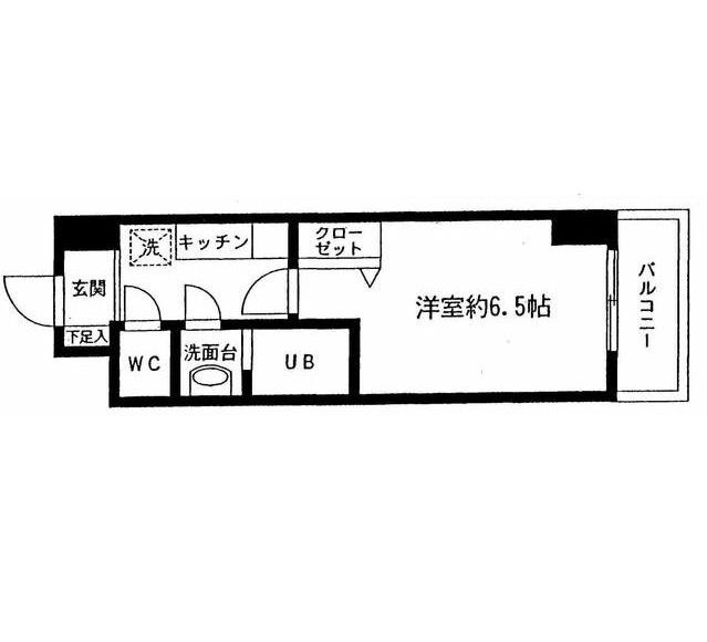 アイビーフラッツ台東の間取り