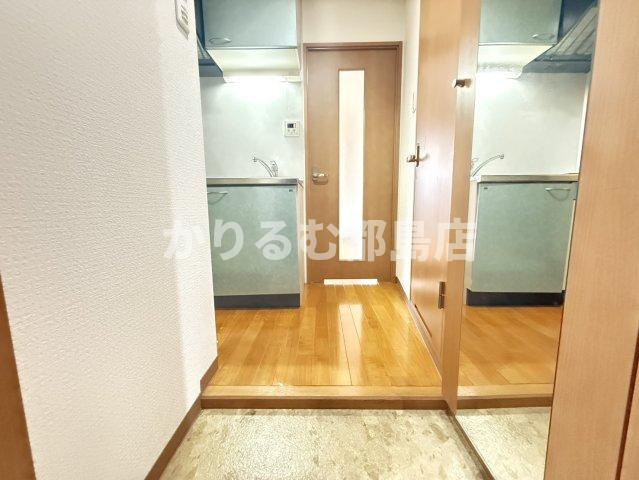 ライラック都島本通の玄関