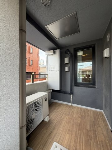中野区中央２丁目の中古マンションのバルコニー