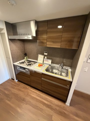 中野区中央２丁目の中古マンションのキッチン