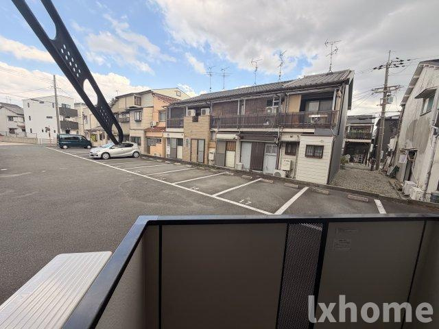 パークサイドヒロツグ　Ａ棟の展望