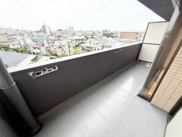 ハイツ寿見礼のバルコニー
