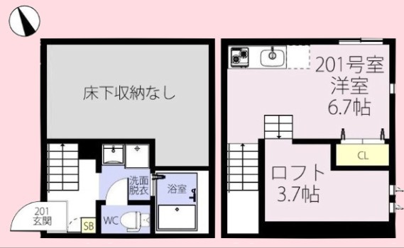 RIZEST HILLSの間取り