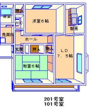 【仲介手数料：50％OFF】対象物件！の間取り