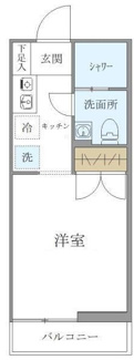 【間取り】 | Ｎフローラ明大前 | 間取りです。