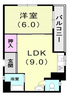 ヒル岡本マンションの間取り