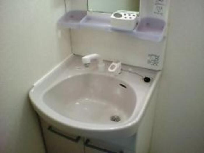 リヴィエールコートの洗面所