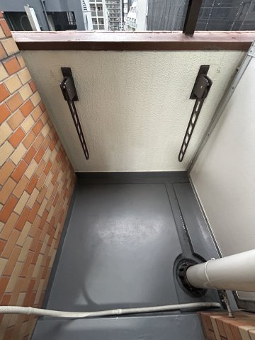 コスモハイツ阿波座のバルコニー