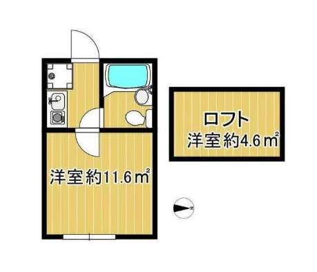 シャンテ池袋本町の間取り