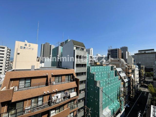 大阪市中央区東平２丁目の賃貸マンションの展望
