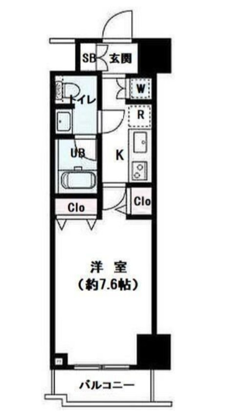 パレステュディオ渋谷本町の間取り|間取り