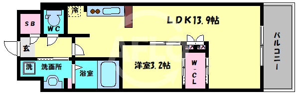 ハイラインⅢの間取り|ハイラインⅠⅠⅠ　間取り