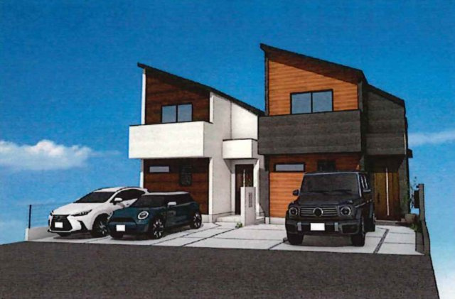 横浜市青葉区大場町 新築戸建て【仲介手数料無料】カースペース2台