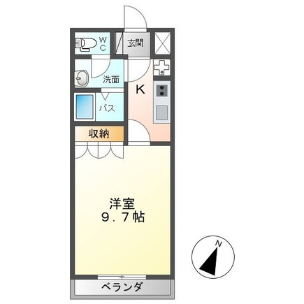 チェリー・ブロッサムの間取り|間取図