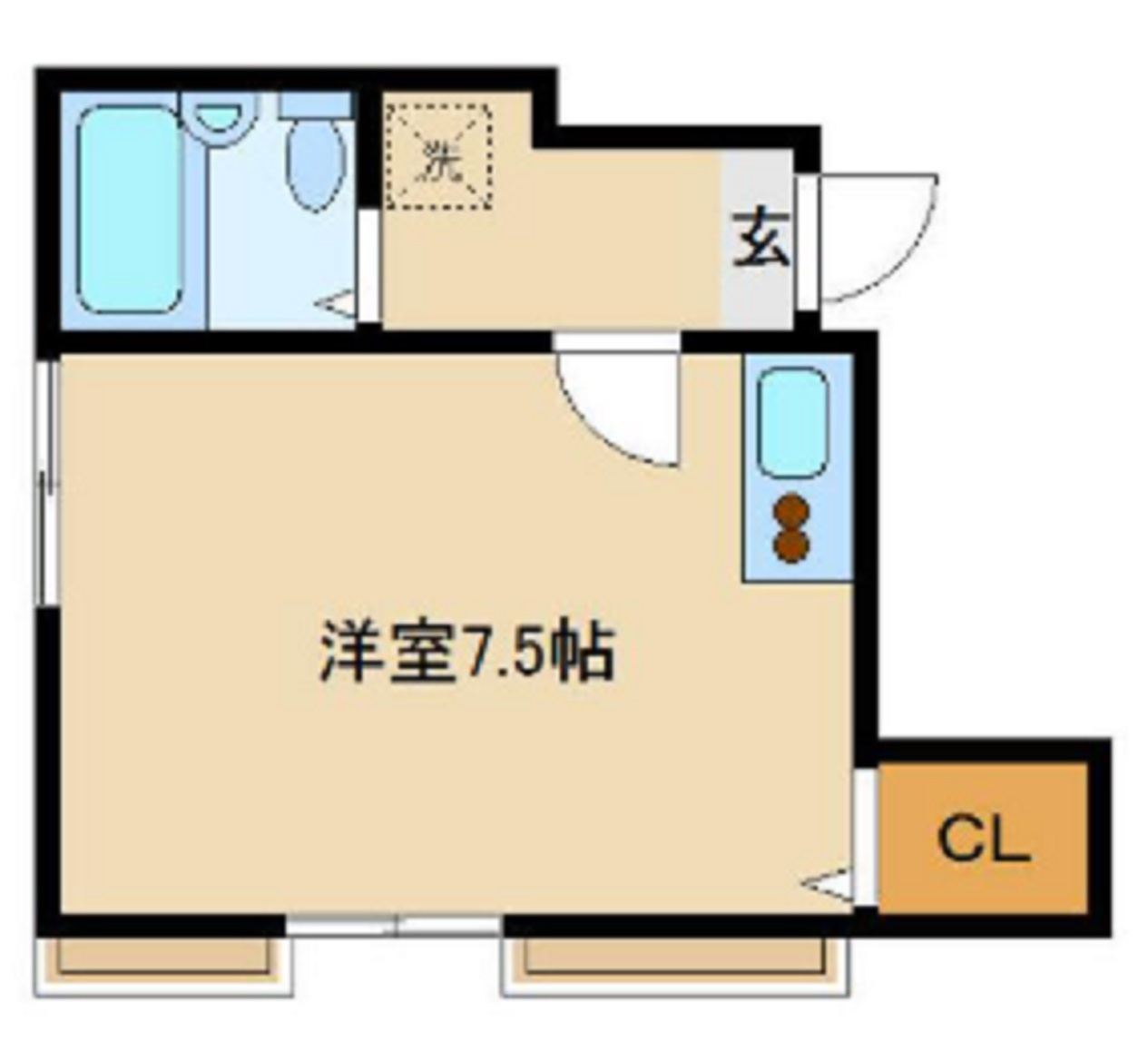 ユースクラブ南蒲田の間取り|間取り