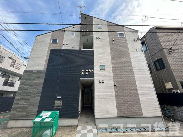 中野区中央３丁目のアパートの外観