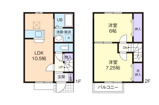 ＫＡＺＥ＆杜　西 の間取り