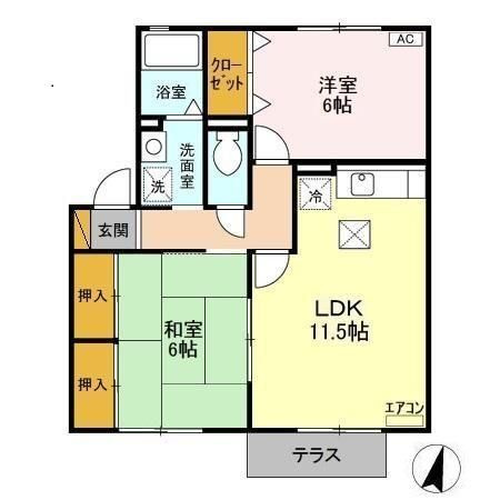 ラ・ルーンの間取り