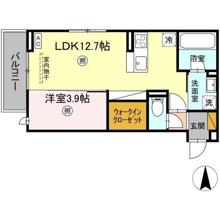 ヒルシュの間取り
