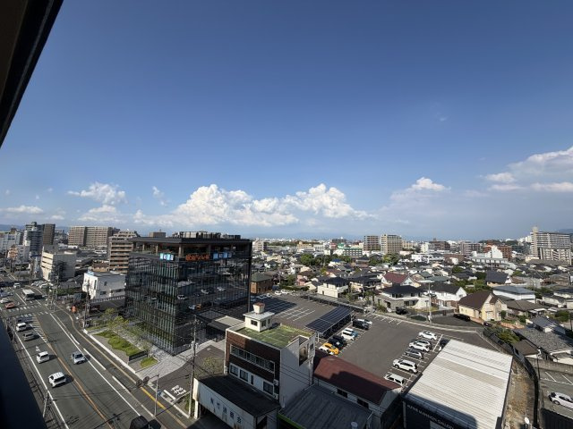 ビブレマンション諏訪野の展望|高層階ならではの眺望になります。