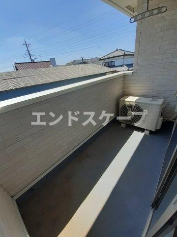 エーデルのバルコニー|高崎、前橋のお部屋探しはエンドスケープまで！お客様の理想お聞かせ下さい♪