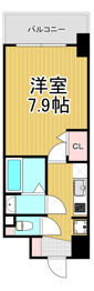 リヴェント尼崎の間取り