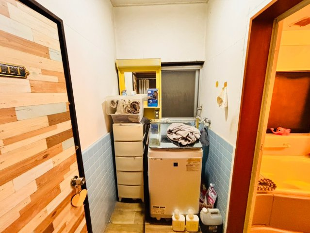 笠間市下郷　中古戸建の洗面所