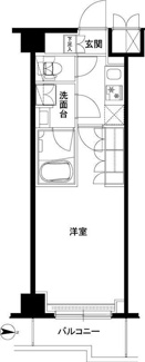 【間取り】 | ルーブル武蔵新城六番館