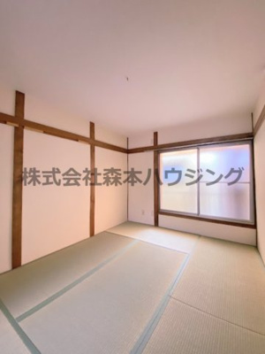 【和室】 | 　寝屋川市日新町15テラスハウス | 明るい和室です