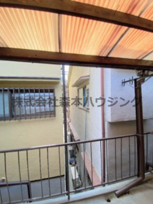 【展望】 | 　寝屋川市日新町15テラスハウス | 和室から南向きの眺望です
